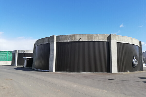 発酵槽|清水町美蔓バイオガスプラント