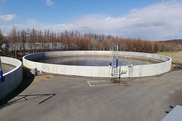 液肥貯留槽|清水町美蔓バイオガスプラント